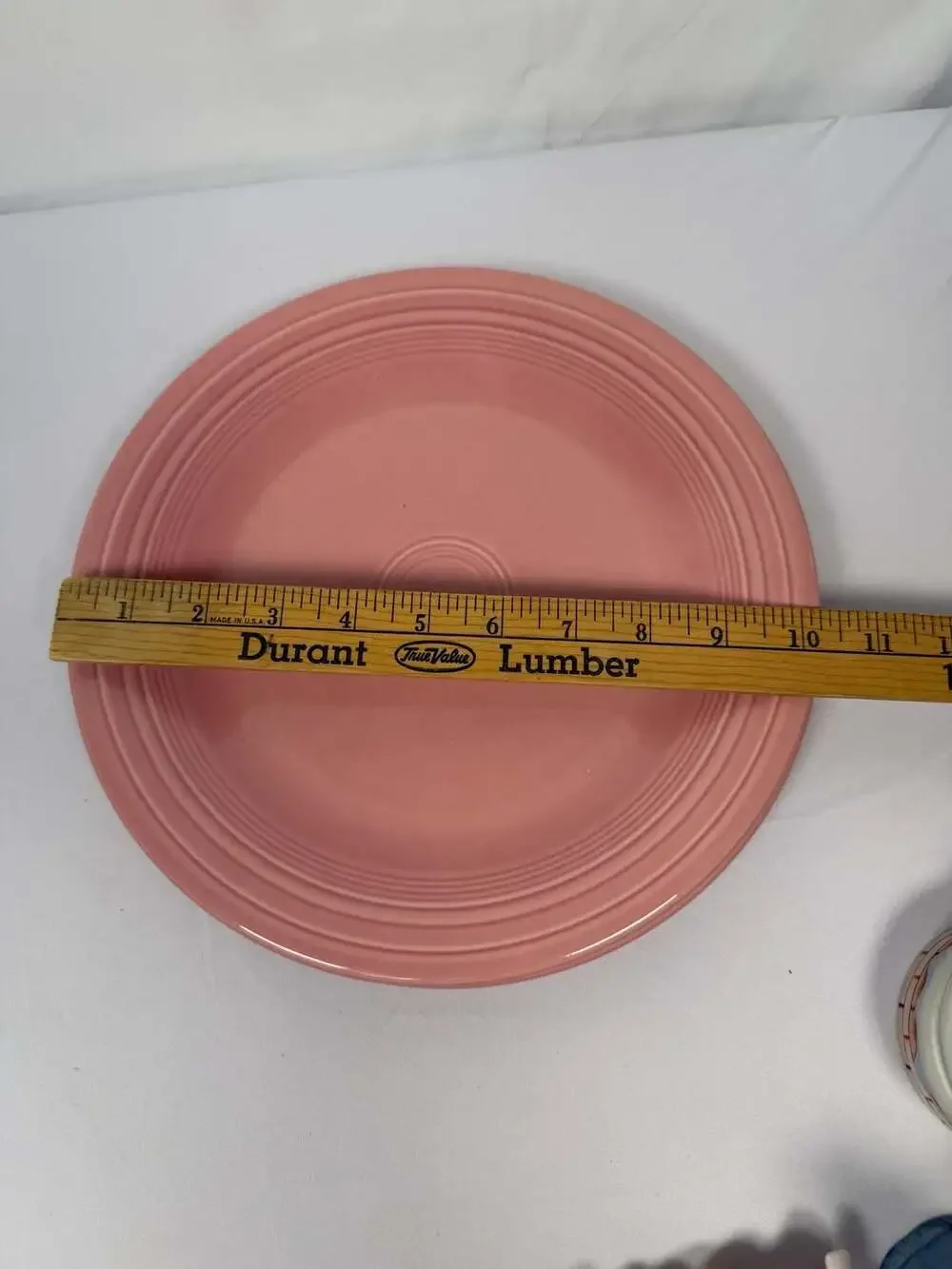 Homer Laughlin Fiesta Rose 10.5-Inch Dinner Plate Set of 2